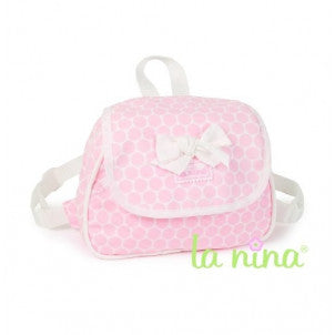 Mochila nursery topo rosa la nina 1
