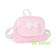 Mochila nursery topo rosa la nina 1
