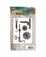 SELLO STUDIO LIGHT CLEAR STAMP A6 INDUSTRIAL 2