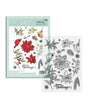 SELLO SILICONA POLKA Happy Holly-day Poinsettia 1