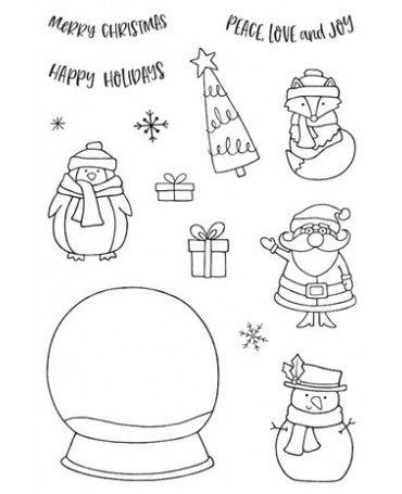 Sello silicona Snow Globe 1