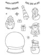 Sello silicona Snow Globe 1