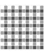 Stencil TCW Buffalo Plaid 30x30cm 1