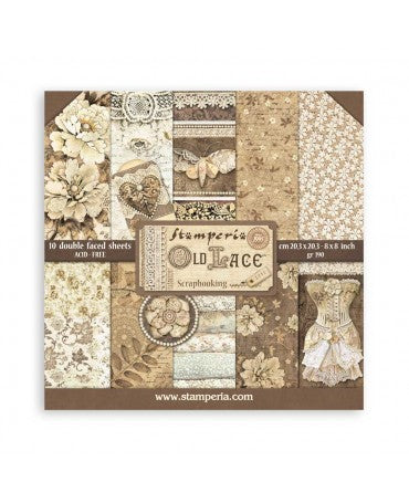 COLECCIÓN 20X20 STAMPERIA Old Lace 1