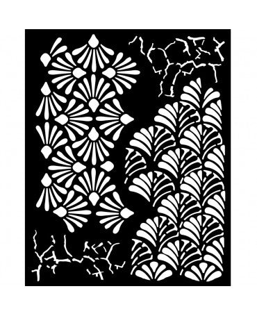 STENCIL STAMPERIA 20x25cm ALTEREGO MIXED PATTERNS 1