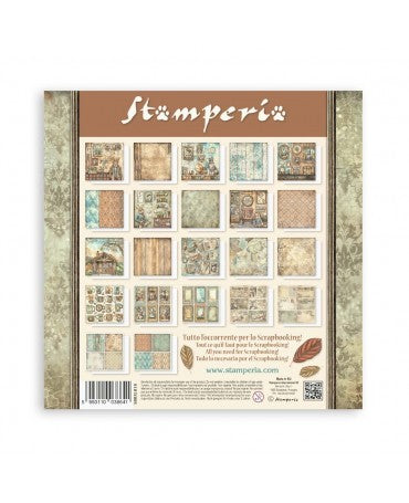 COLECCIÓN 30X30 STAMPERIA MAXI PAD ALTEREGO 22 Hojas 2