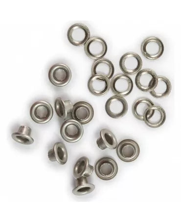 EYELETS & WASHER Plateados 1