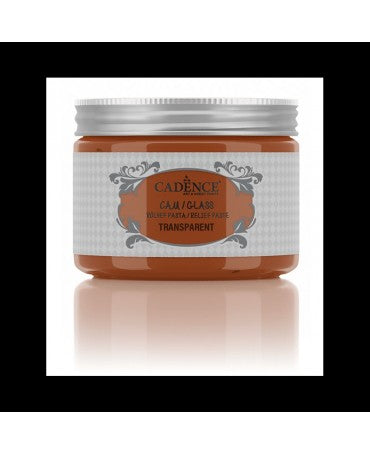 Pasta Relieve GLASS TRANSPARENT Orange 1