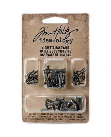 Tim Holtz Brads 3colores 55pc 1