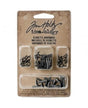 Tim Holtz Brads 3colores 55pc 1