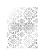 Transfer Rub On PRIMA foil Casa de Damasco plateada 45x60 cm 1