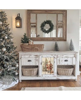 Papel decoupage PRIMA Festive Cardinal A3 2