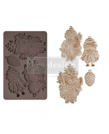 Molde PRIMA FINNABAIR Pinecone Dolls 1