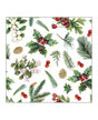 Servilletas WINTER GREENERY WHITE 1