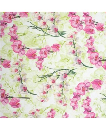 PAPEL ENCUADERNAR TASSOTI Orquideas 1