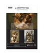 Papel decoupage PRIMA Fiber Clockwork Kitty A1 1