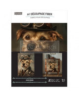 Papel decoupage PRIMA Fiber Gearhound A1 1