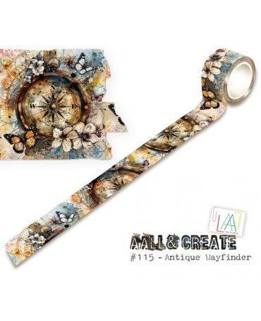 Washi Tape AALL AND CREATE Antique Wayfinder 1