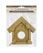 Madera Silueta DM stamperia CASA PAJARO 1