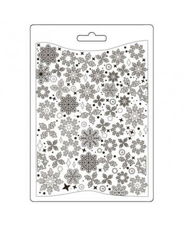 Molde Stamperia A5 Dewdrops Snowflakes 1