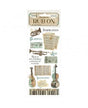 Transfer Rub On STAMPERIA Music Instrumentos musicales 1