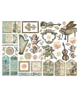 DIE CUTS STAMPERIA Music 2