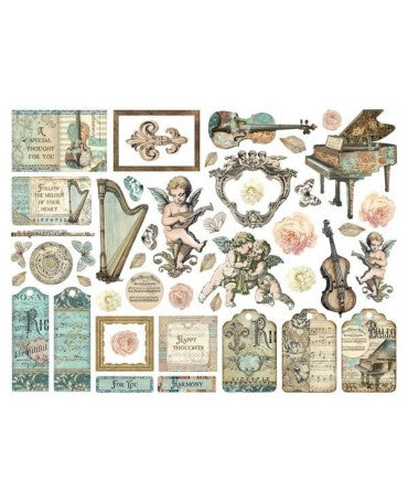 DIE CUTS STAMPERIA Music 2