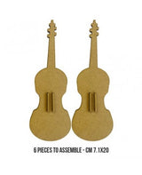 Madera Silueta DM stamperia Music VIOLIN 2