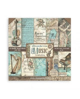 COLECCIÓN 20X20 STAMPERIA Music 1
