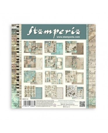 COLECCIÓN 20X20 STAMPERIA Music 2