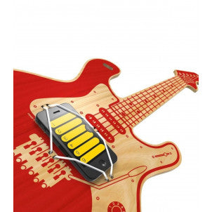 Guitarra roja woodrocker neue-freunde 2