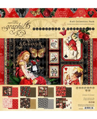 Colección 20x20 GRAPHIC 45 Curiouser & Curiouse Alice 1