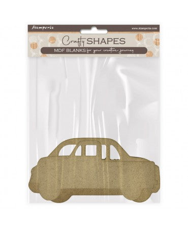 Madera Silueta DM stamperia ART OF TRAVELLING CARS AND TRUCK 1