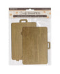 Madera Silueta DM stamperia ART OF TRAVELLING SUITCASES 1