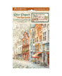 Papel arroz Stamperia A6 Art of Travelling (8UD) 1
