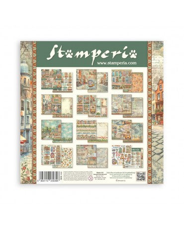 COLECCIÓN 30x30 STAMPERIA Art of Travelling 2