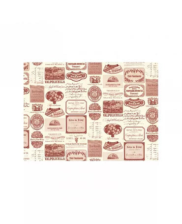 PAPEL ENCUADERNAR ROSSI Etiquetas Vino 70x100cm 2 ud 2