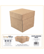 CAJA Exploding Box kraft 3ud 1