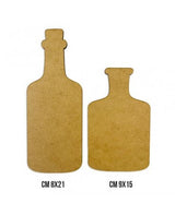 Madera Silueta DM stamperia BOTELLAS 2