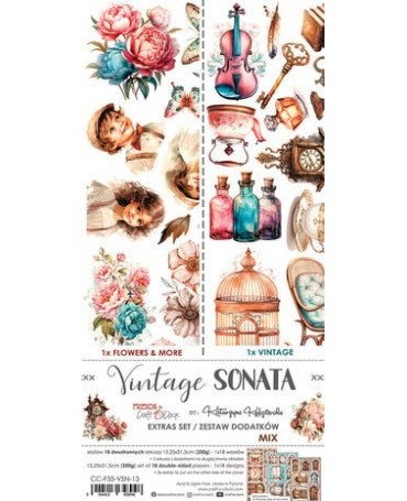 RECORTABLES CRAFT O´CLOCK Vintage Sonata 1