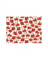 PAPEL ENCUADERNAR ROSSI Poppies 70x100cm 2 ud 2