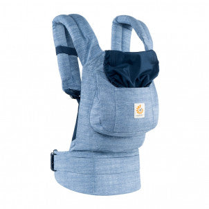 Mochila portabebe original azul vintage ergobaby 1
