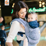 Mochila portabebe original azul vintage ergobaby 2