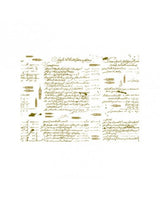 PAPEL ENCUADERNAR ROSSI Handwriting ink 70x50cm 2 ud 2