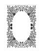 CARPETA EMBOSS Hobby Solution Christmas Oval Frame 1
