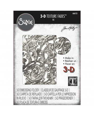 CARPETA EMBOSS SIZZIX 3D Textured Entangled 1