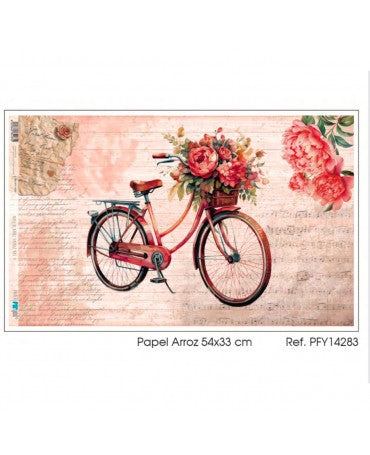 PAPEL ARROZ PFY Vintage Bike II 1