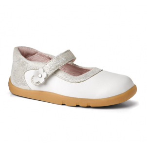 Merceditas ballet white i-walk bobux 1