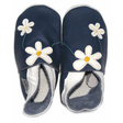 Babucha soft sole navy daisy bobux 1