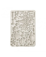 Molde STAMPERIA silicona A5 Masquerade Candle Holders 1